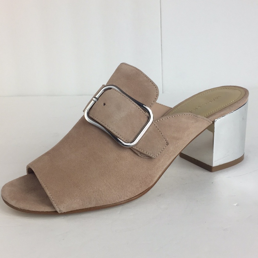 New Marc Fisher suede sandals